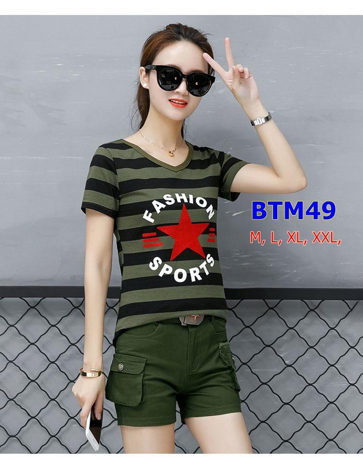 SET BỘ SORT KAKI+ ÁO THUN -BTM49