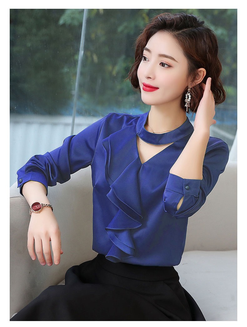 ÁO SƠ MI CỔ BÈO GIỌT NƯỚC CAO CẤP -SM47