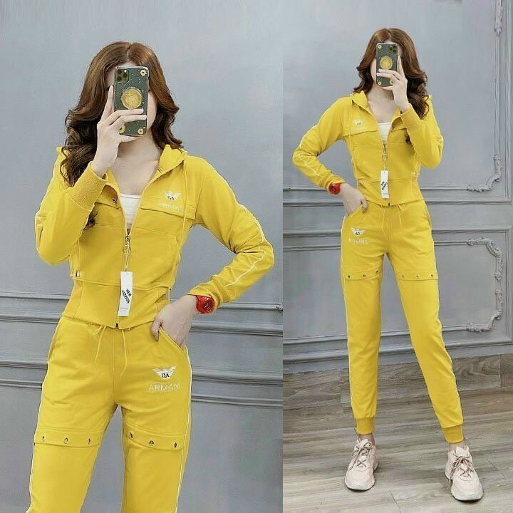Set Bộ Thể Thao Nón Phối Màu - BTN160