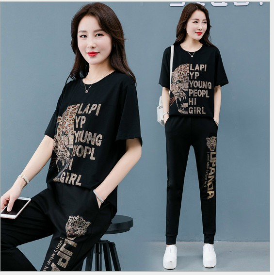 Set Bộ Thời Trang Young Girl In Nhũ Sang Trọng - BTN183