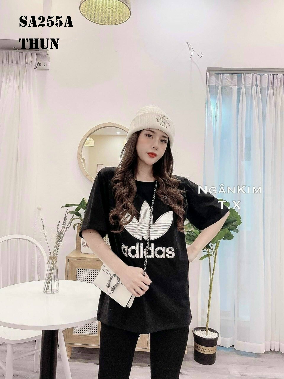 Set Bộ Thời Trang Adidas Phối Sọc - BTN186