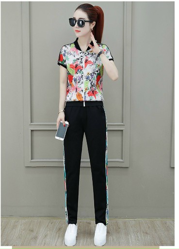 Set Bộ Thời Trang Hoa Khóa Kéo - BTN190