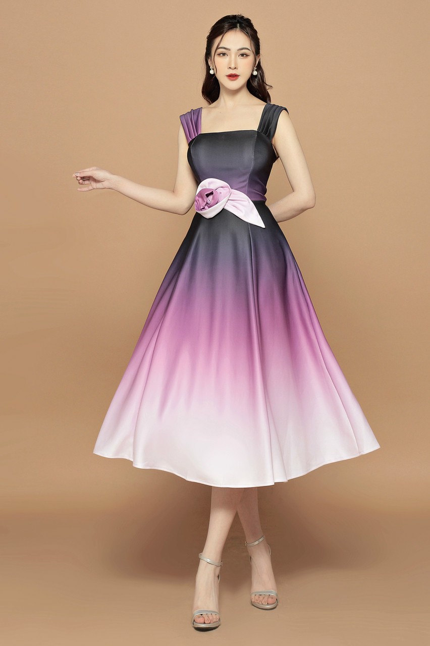 Đầm Ombre Hai Dây - D737