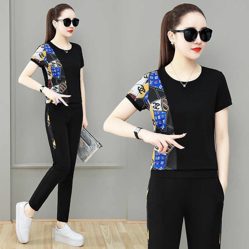 Set Bộ Thời Trang Phối Họa Tiết - BTN223