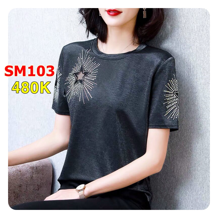 Áo Kiểu Kết Hạt - SM103