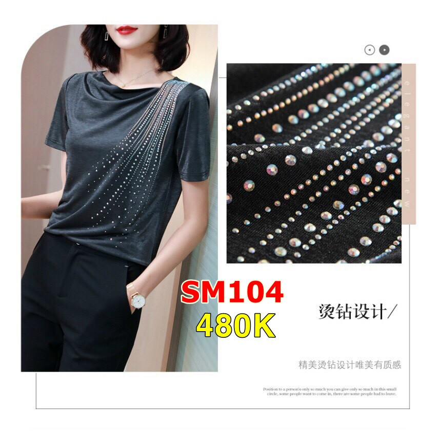 Áo Kiểu Kết Hạt - SM104