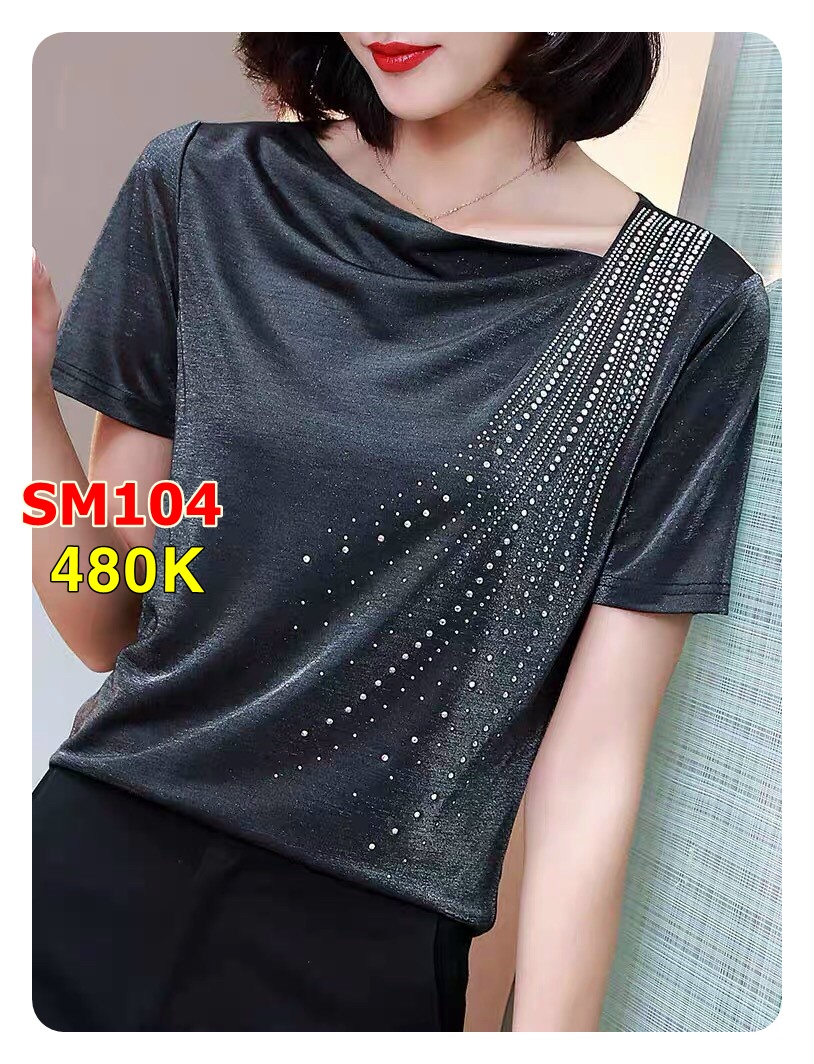 Áo Kiểu Kết Hạt - SM104