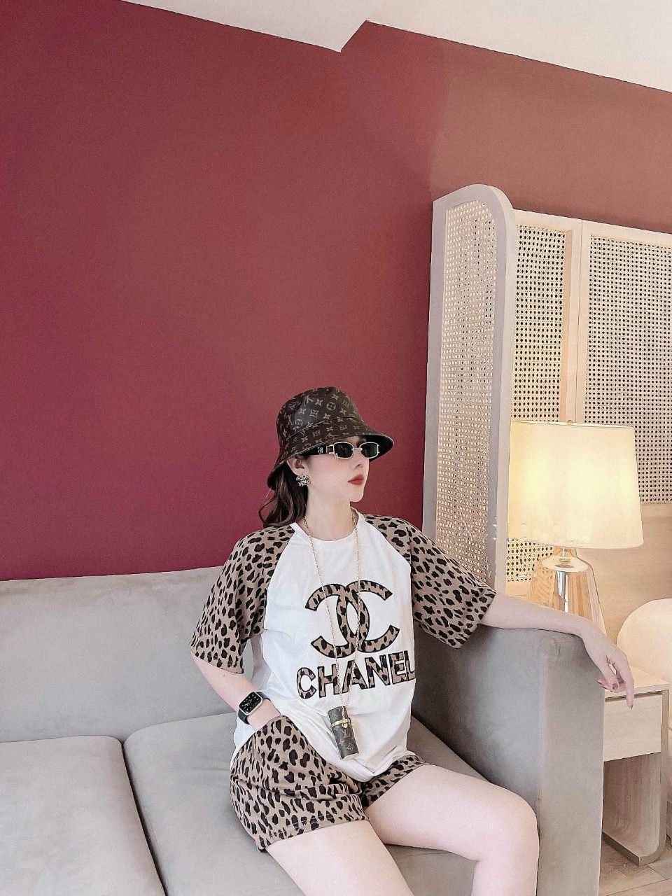 SET BỘ THỜI TRANG CHANEL PHỐI BEO BTN308