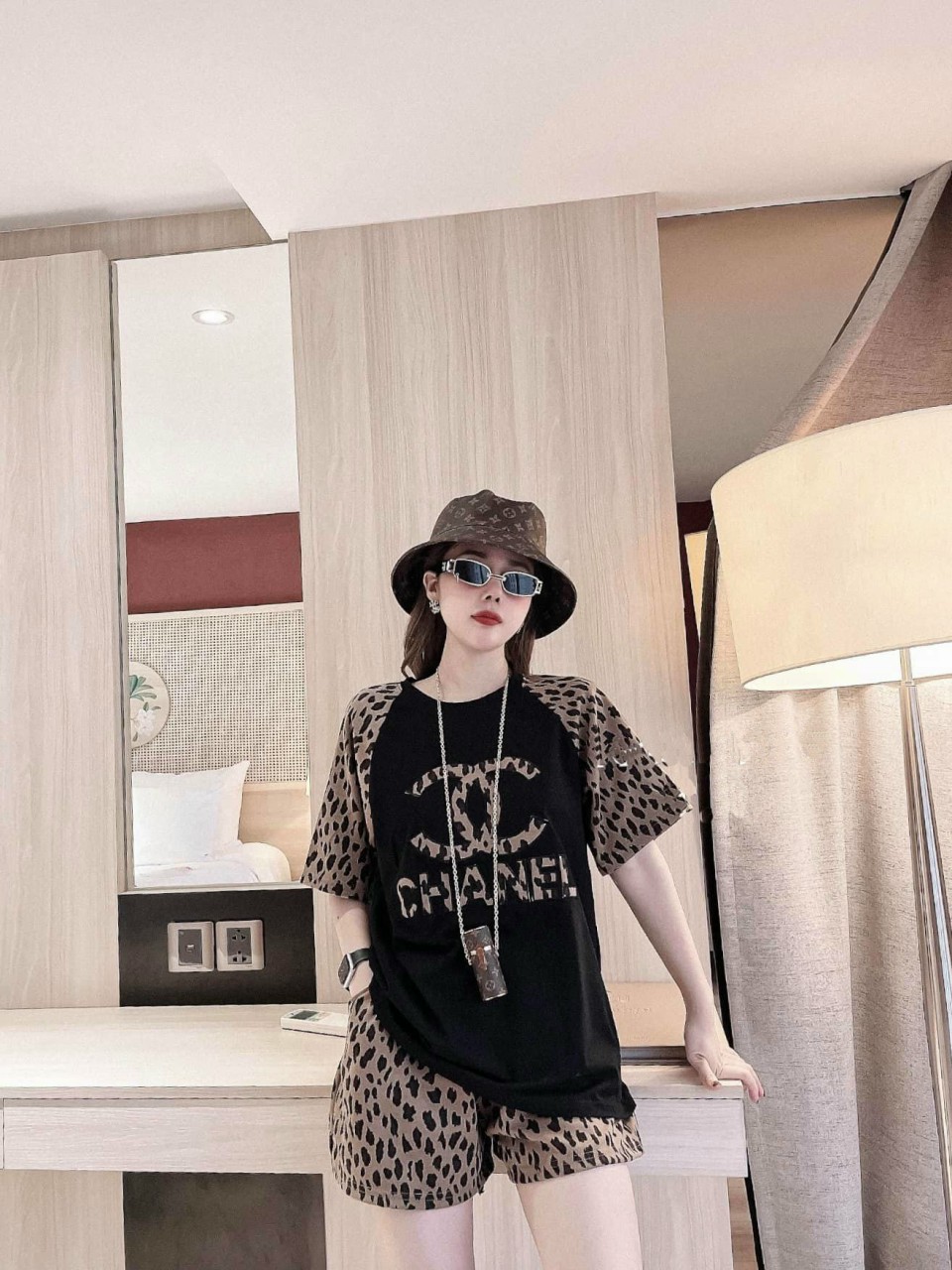 SET BỘ THỜI TRANG CHANEL PHỐI BEO BTN308