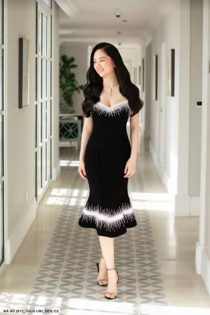 ĐẦM 2 DÂY KẾT CƯỜM SANG TRỌNG QUYẾN RŨ XINH ĐẸP-2511