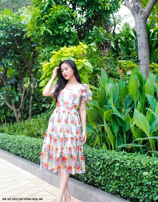 ĐẦM MAXI ĐI BIỂN XINH XẮN CÁ TÍNH -2532