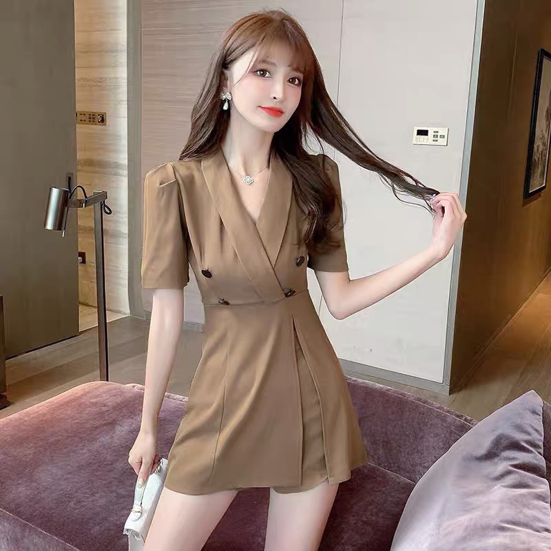 SET BỘ LỤA CỔ VEST SANG TRỌNG CAO CẤP-HN1194