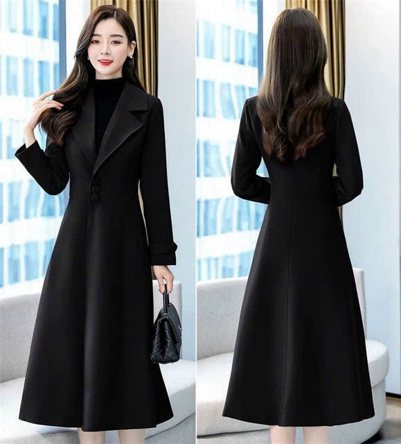 ÁO KHOÁC DẠ CỔ VEST CAO CẤP SANG TRỌNG -AD109