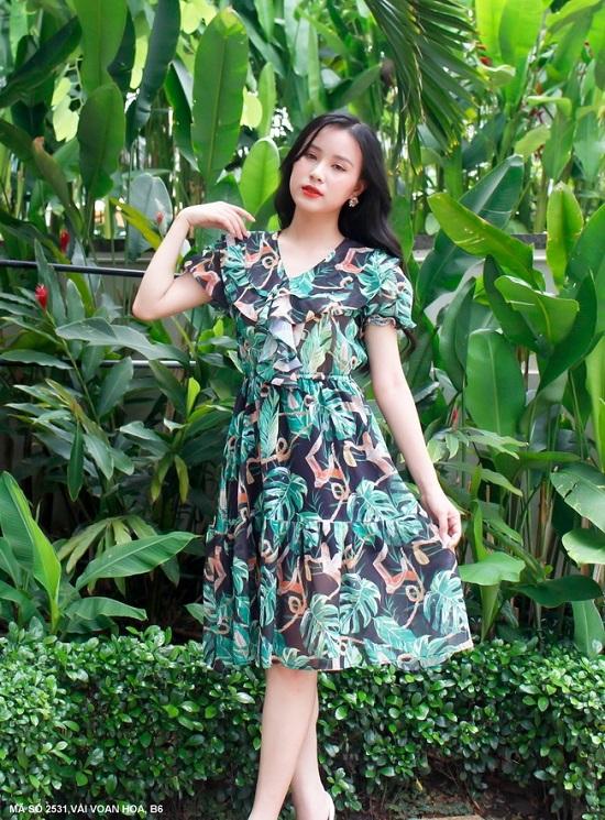 ĐẦM MAXI ĐI BIỂN XINH XẮN TRẺ TRUNG CÁ TÍNH-2531