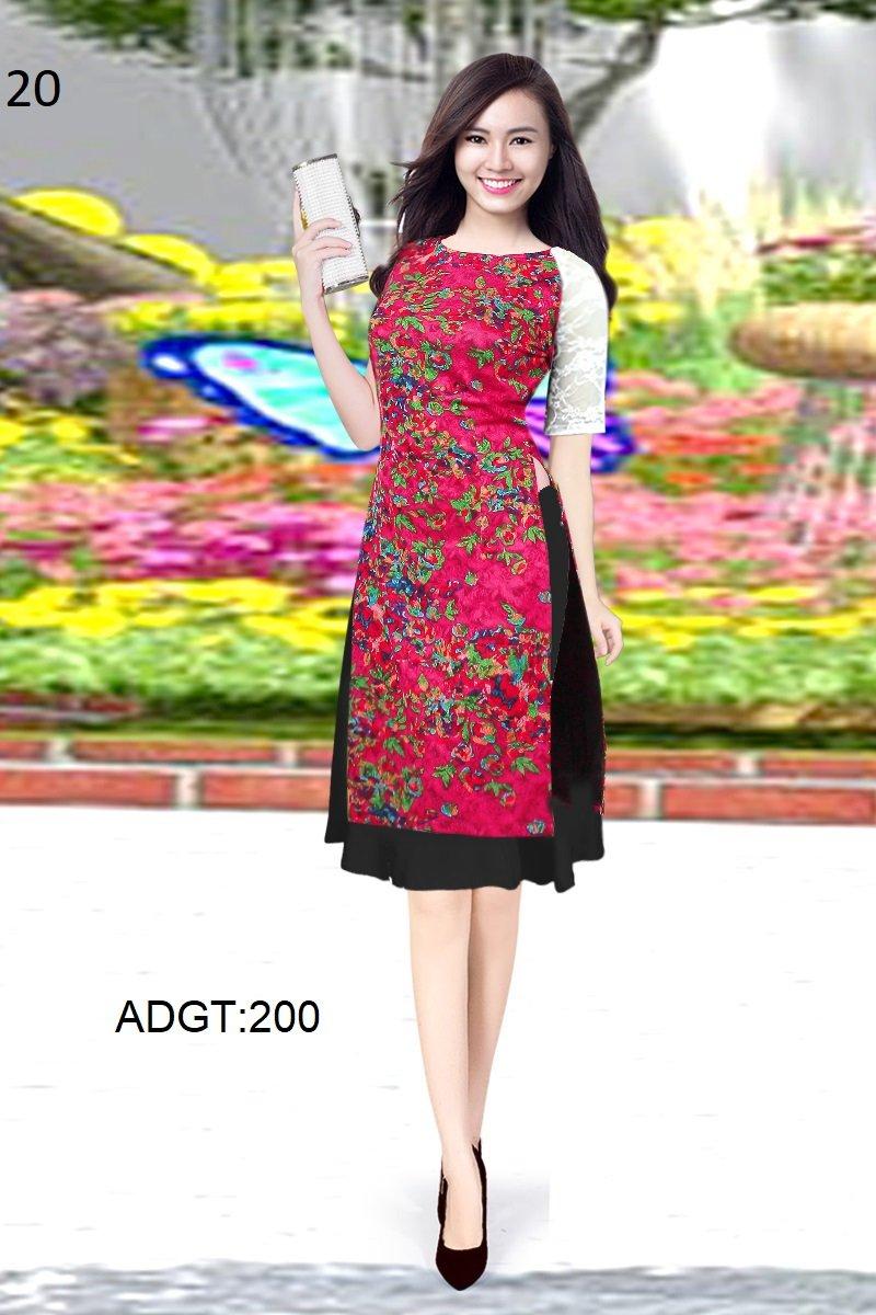 Set ADCT gấm thun cao cấp phối tay ren AV300