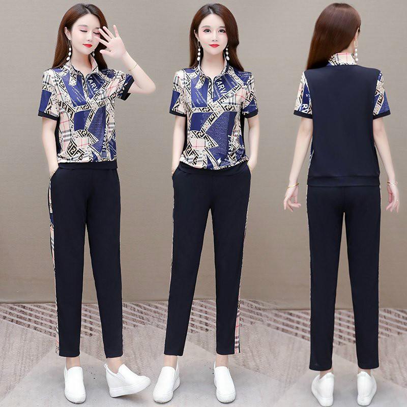 SET BỘ THỜI TRANG PHỐI HỌA TIẾT KHÓA KÉO - BTN295