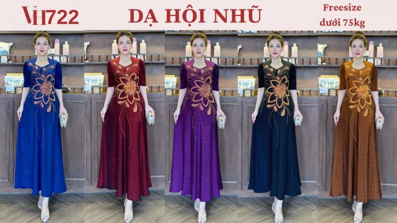 DẠ HỘI NHŨ CỔ NỮ HOÀNG Kiểu Cao Cấp Mới Nhất