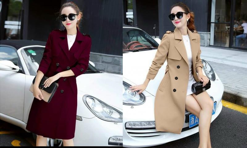 ÁO KHOÁC KAKI CỔ VEST DÁNG DÀI CAO CẤP -AD70