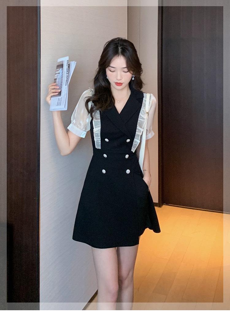 SET BỘ CỔ VEST PHỐI BÈO CAO CẤP