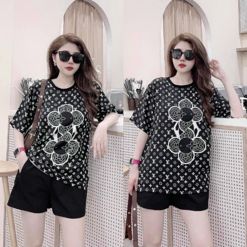 SET BỘ THỂ THAO ĐÙI HỌA TIẾT LV HOA -BTN292