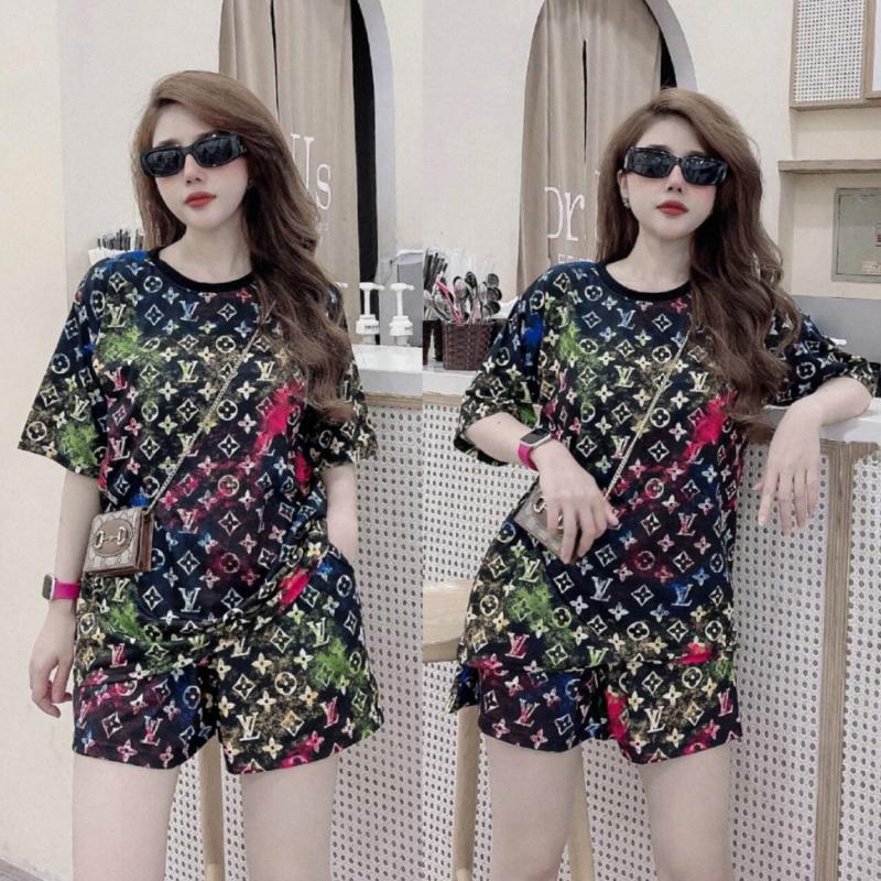 SET BỘ THỂ THAO ĐÙI LV ĐA SẮC -BTN291