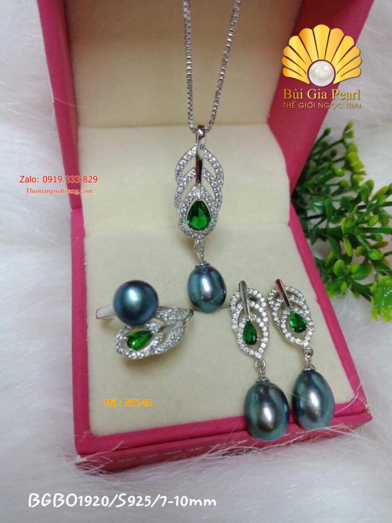 Bộ trang sức Ngọc trai Sang trọng & Duyên dáng.NT14