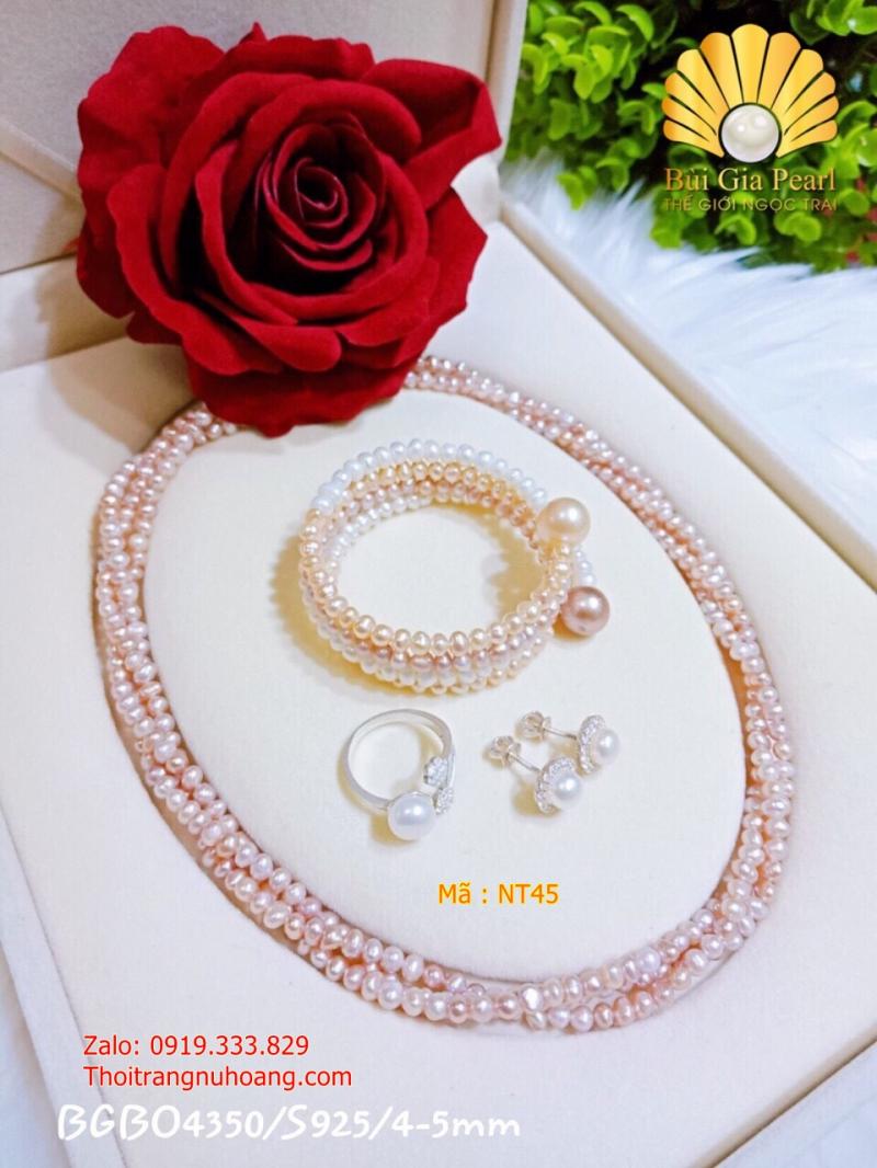 Bộ Ngọc Trai Xoắn Duyên Dáng & Quý Phái NT45