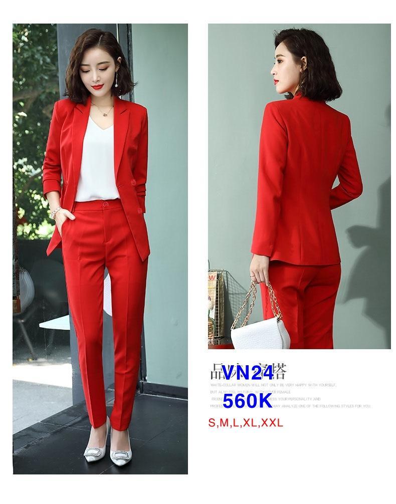 Set bộ nữ công sở quần dài VN24