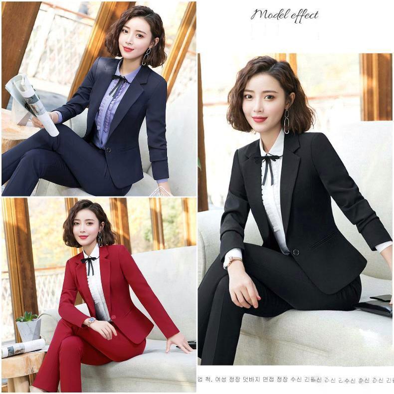 Bộ Vest nữ đẹp tay dài quần dài - VN33