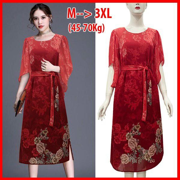 Đầm Suông Tay Cánh Tiên - D3304