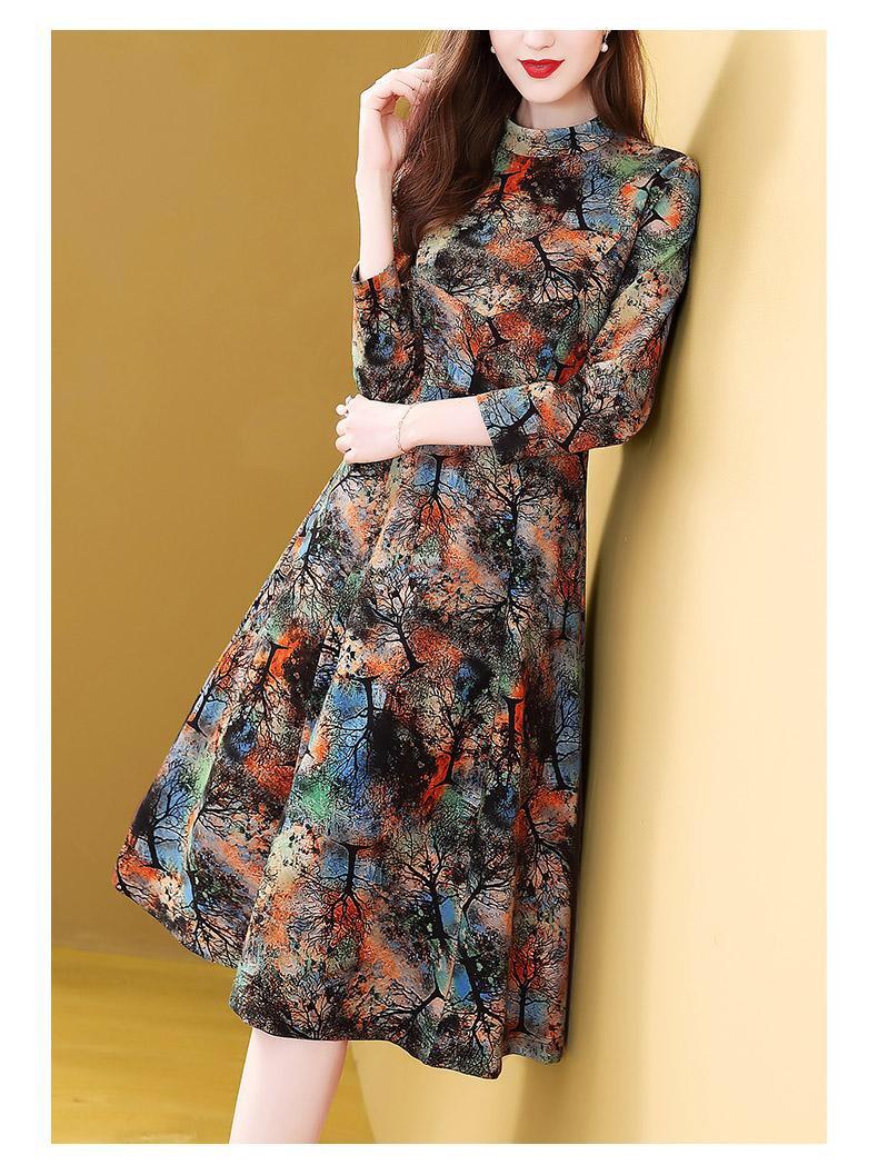 13 Váy đầm xòe họa tiết hoa đẹp kiểu Hàn Quốc 2019  Thời trang  Việt  Giải Trí