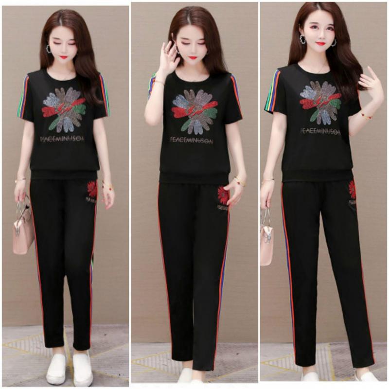 Set Bộ Dài Hoa Cúc Đính Đá - BTN87