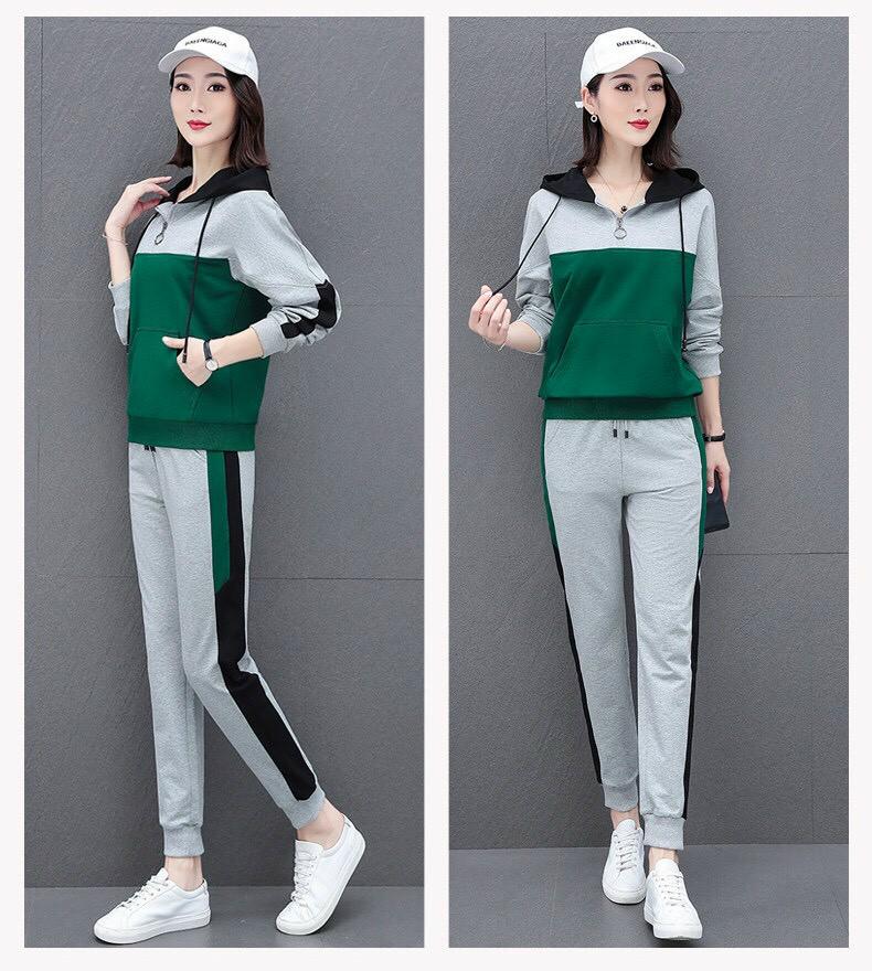 Set Bộ Thể Thao Nón Phón Màu - BTN78