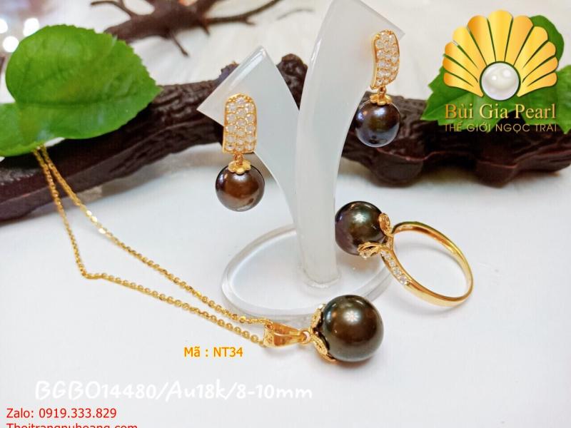 Set trang sức ngọc trai sang trọng NT34