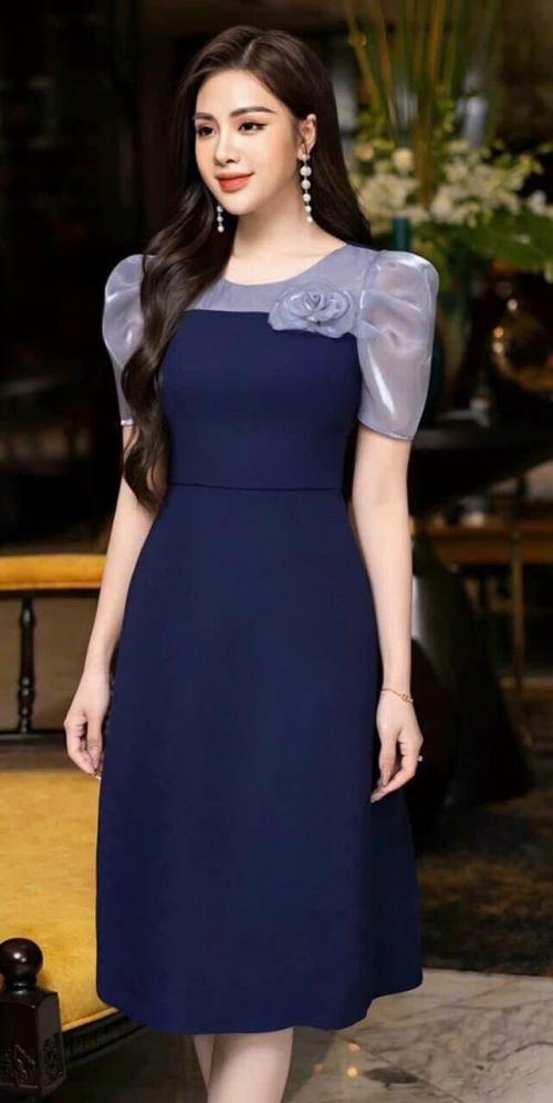 ĐẦM BODY PHỐI HOA CAO CẤP