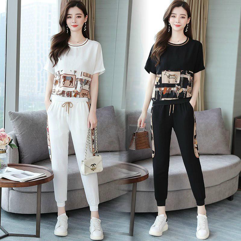 Set Bộ Thời Trang Họa Tiết Ngựa - BTN188