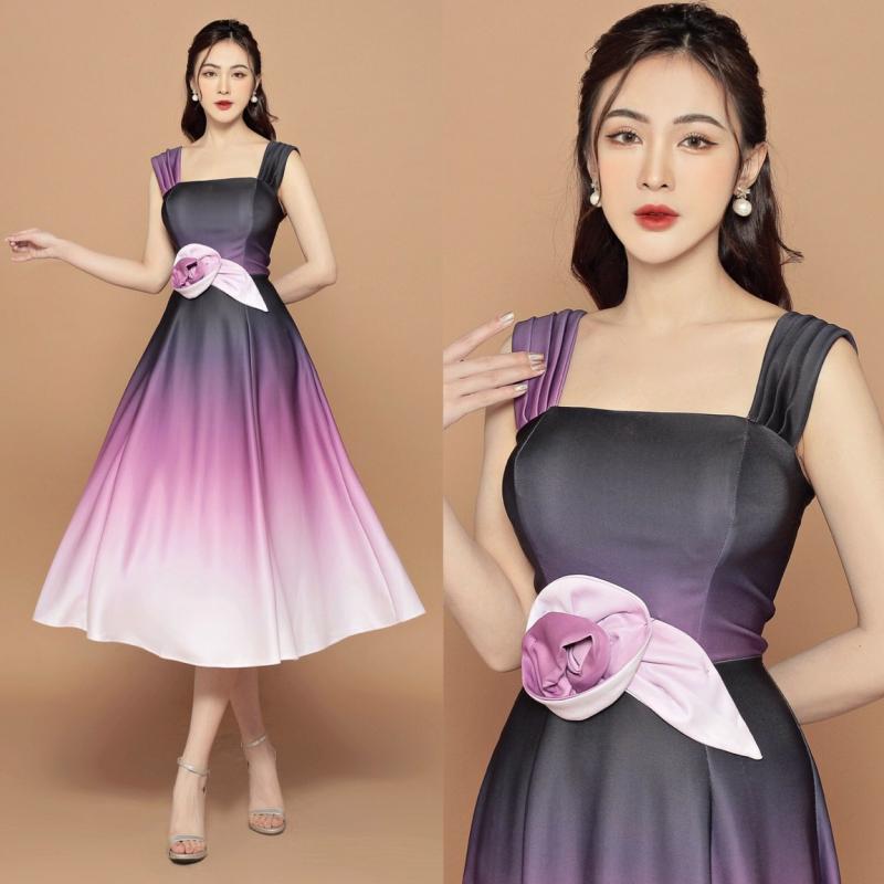 Đầm Ombre Hai Dây - D737