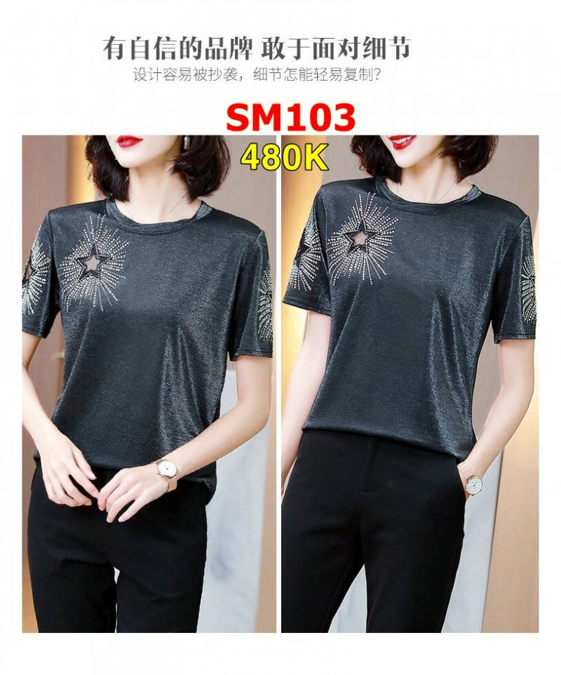 Áo Kiểu Kết Hạt - SM103