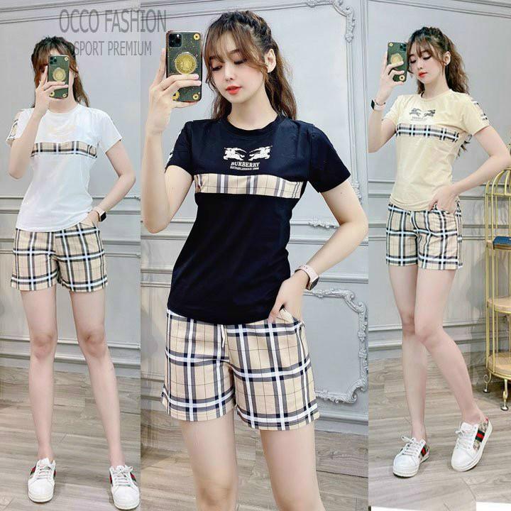 Set Bộ Thời Trang Phối Họa Tiết Quần Ngắn - BTN220