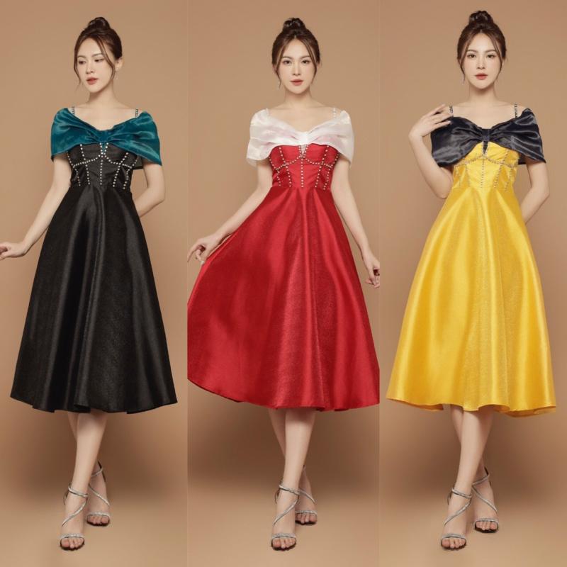Discover 35 Mẫu Váy Vải Tafta - Xưởng Phụ Liệu May Mặc