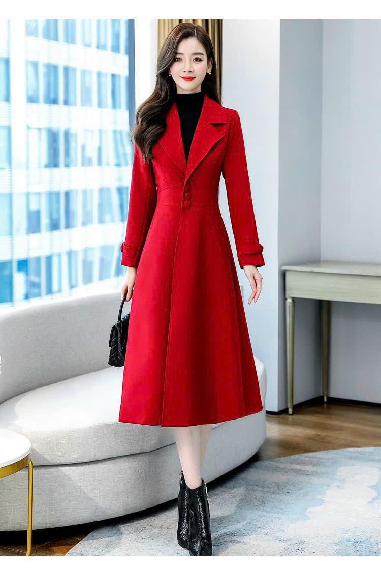 ÁO KHOÁC DẠ CỔ VEST CAO CẤP SANG TRỌNG -AD109