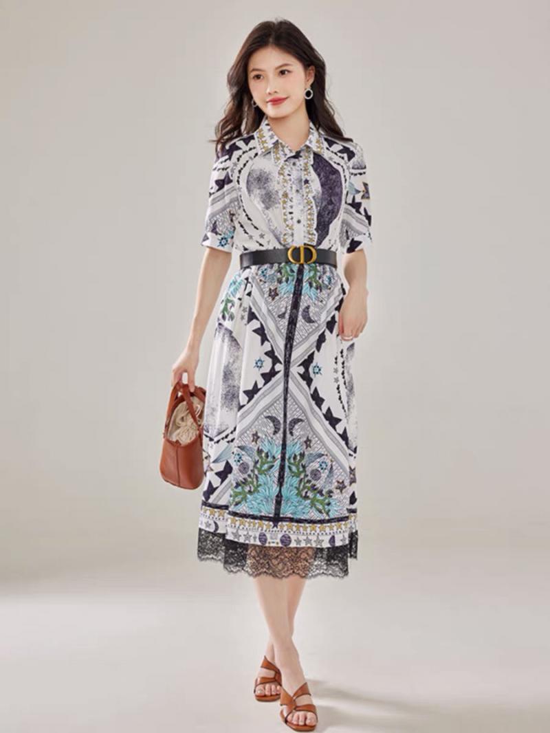 Đầm Sơ Mi Lụa Màu Hồng Nhẹ Nhàng, Thanh Lịch Nơi công sở - Thanh Lịch. –  Maxivic Fashion