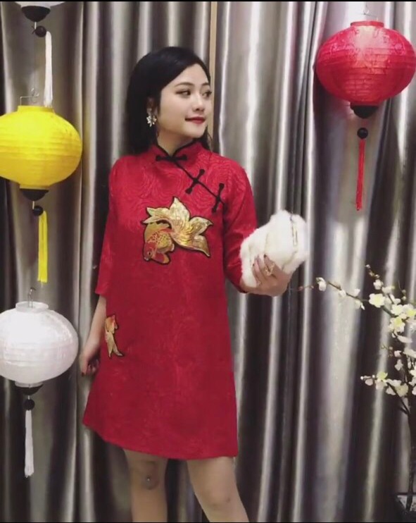 Có BigSize) Đầm Váy Nhung Khoét Vai Dáng Chữ A 2 Màu Đen Đỏ Mặc Đi Chơi  Noel Tết MD065 | Shopee Việt Nam